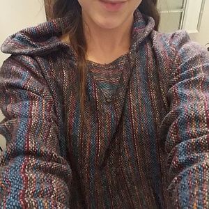 Earthbound Baja Style Hoodie Size Small